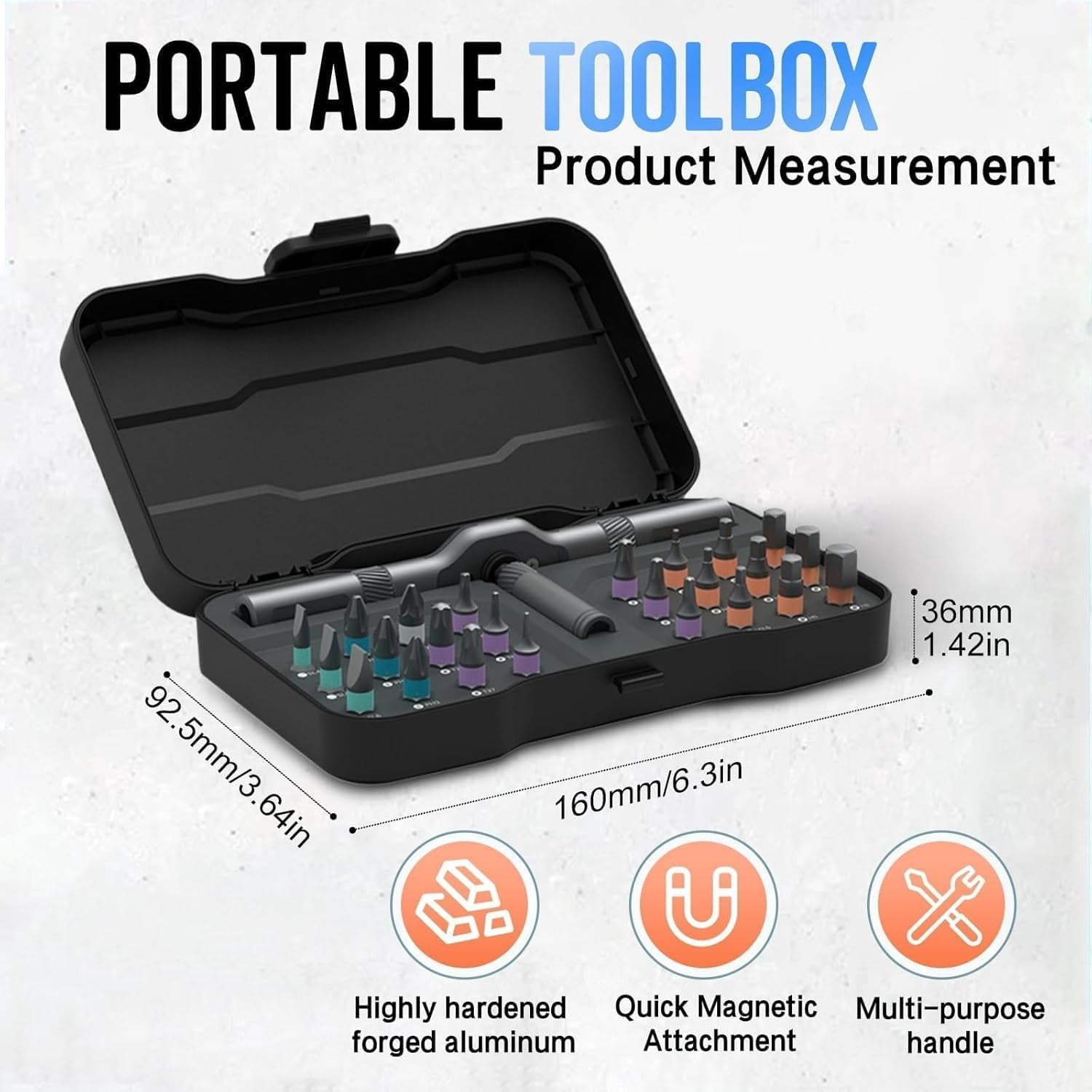 Toolsons Multi Tool Set, Ratchet Screwdriver Set, Repair Tool Sets for Mechanics, Men, Women
