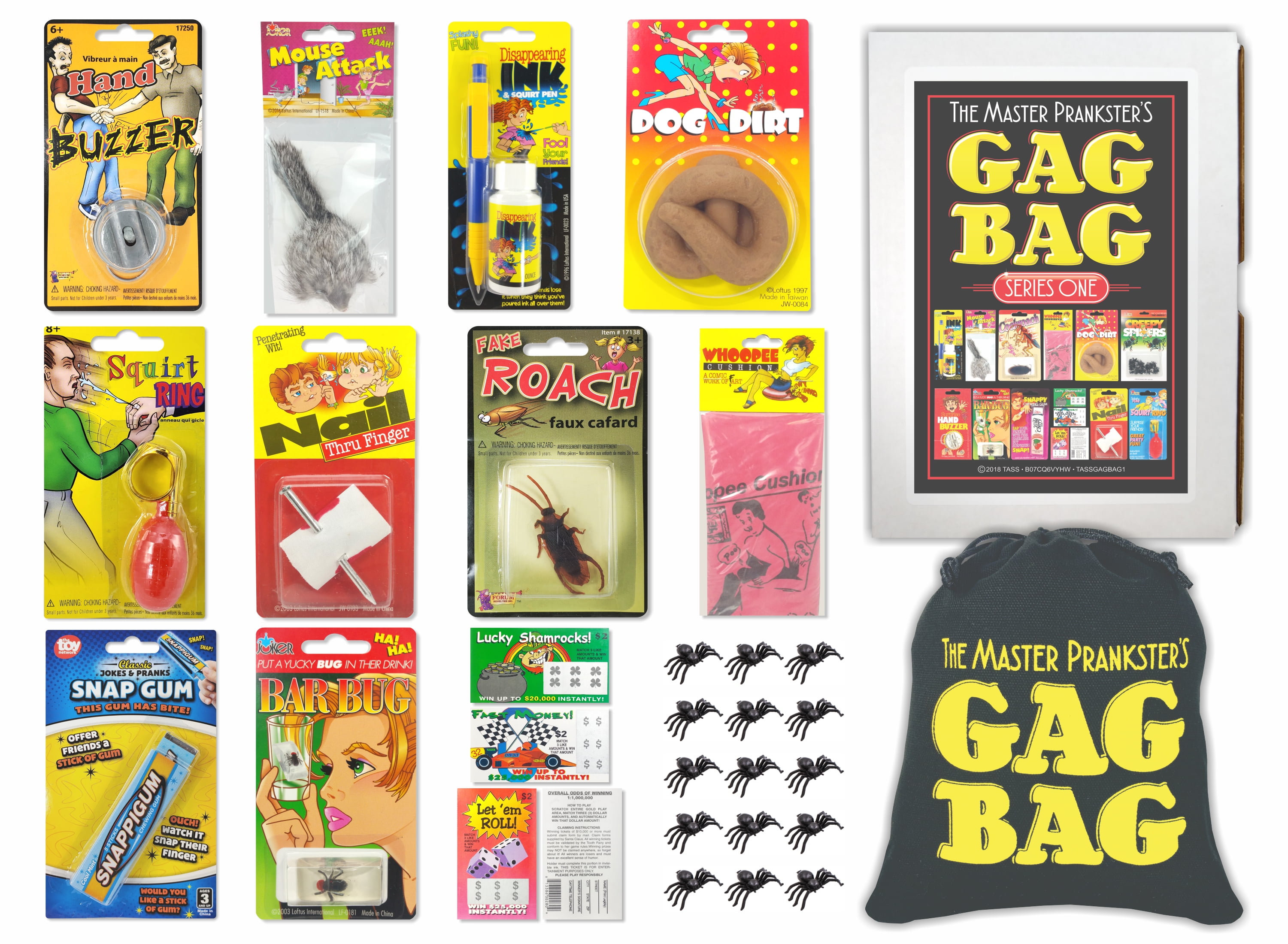 8 Piece Count Various Magic Tricks Starter Set Kit New Gag Gift Jokes 