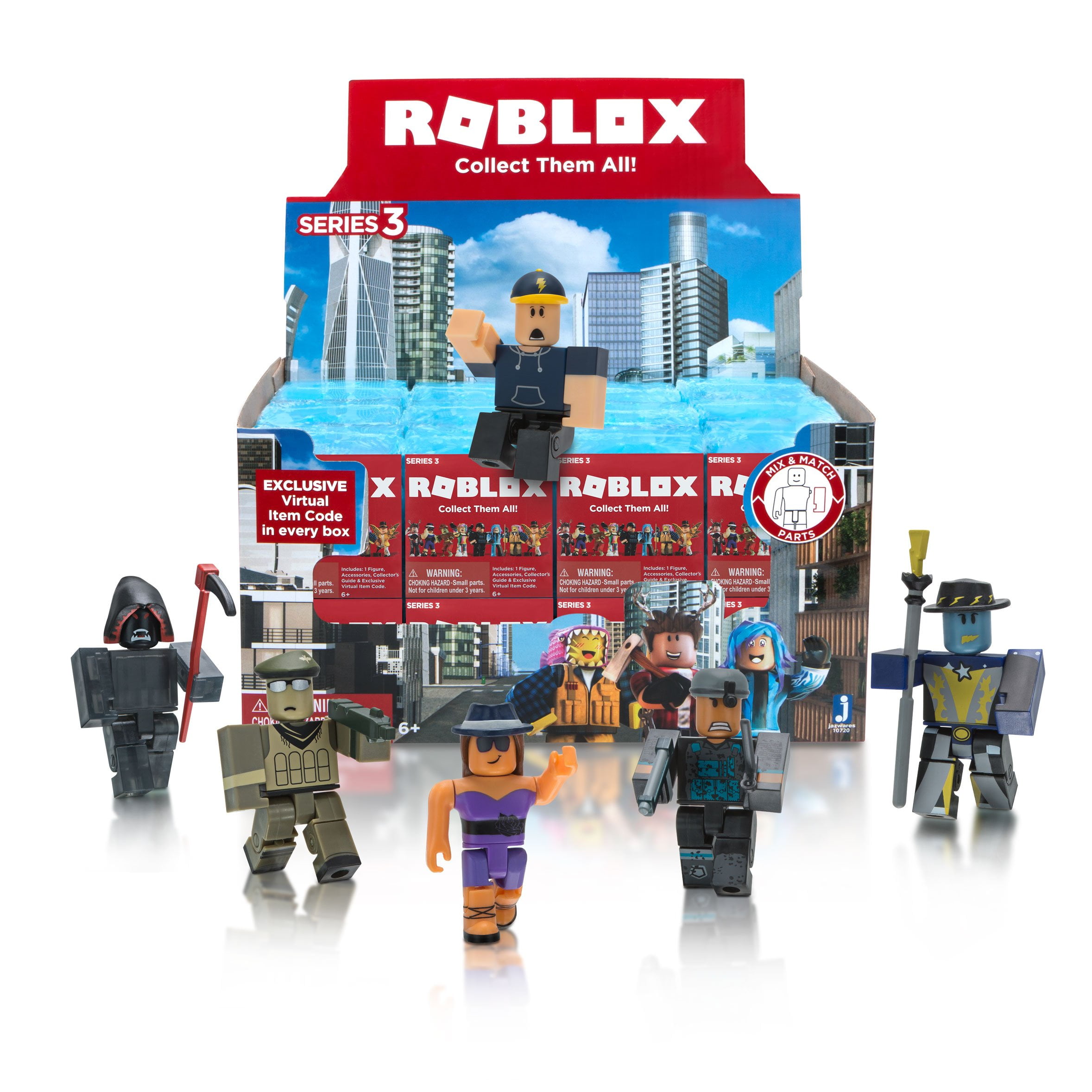 Roblox Mystery Figures Series 3 1 Blind Box Containing 1 Mystery - roblox mystery figures series 5 doll toys iconic