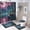 Ship-4, variant on Fantasy Ship Print Shower Curtain Set 4-Set Magical Moonlight Bathroom Decor Set Night Scene Includes Floor Mat ,Toilet Cover Mat ,U-Mat ,Shower Curtain with 12 Hooks,72inx72in