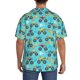thumbnail image 3 of Fotbe Cartoon Monster Truck Camisa Estampada de Manga Corta para Hombre, Casual de Verano, Estilo Playero, Sin Arrugas-4X-Large, 3 of 5