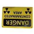 thumbnail image 6 of Danger Contaminated Area Nuclear Radiation Sign / Danger - Novelty Sign, 6 of 6