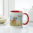 thumbnail image 4 of CafePress - Beach Scene & Welsh Corgi - 11 oz Ceramic Mug - Novelty Coffee Tea Cup, 4 of 4