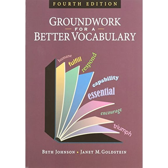 Pre-Owned Groundwork for a Better Vocabulary (Paperback) 1591942233 9781591942238