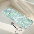 thumbnail image 7 of Unique Bargains Bath Mat Jungle Style Bathtub Mat Shower Mat Anti Slip Bathtub Mats for Tub with Suction Cups and Drain Holes White Green, 7 of 7