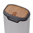 thumbnail image 3 of LAZIOEGR 7‑Day Waterproof Medicine Organizer – 7 Airtight Compartments, BPA‑Free, Portable Silver Travel Box, 3 of 9