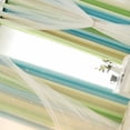 thumbnail image 4 of Cortina de ventana de doble capa con diseño de estrella hueca, cortina de transmisión de luz de gasa, cortina de bloqueo de luz, tipo de varilla de 1x2 m Kearding HA6725-09B, 4 of 6