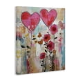 thumbnail image 4 of Stupell Industries Whimsical Hearts & Garden Abstract Painting Wrapped Canvas Art Print Wall Art, 24 x 30, 4 of 8