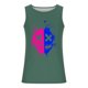 thumbnail image 4 of Camisetas de Tanque de los Hombres Tanque de los Hombres Incolor Gradiente de Impresión Cuello Redondo Correa Delgada Fuga Atrás Regular Casual Deportes Blusas de Tanque, 4 of 5