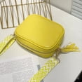 thumbnail image 4 of Bolsa De Hombro Bolsa de viaje a la moda, monederos de cuero PU para mujer, correa ancha, Simple, suave para ir de compras Likrtyny Para Estrenar, 4 of 6