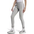 thumbnail image 1 of Pantalones deportivos adidas Essentials de forro polar con 3 rayas para mujer, color gris, 1 of 2