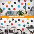thumbnail image 4 of Moluckfu 8Ud Sticker Adhesivo De Vinilo Con Discos Para Pared Para Fiesta De Rock Y Retro, 4 of 8