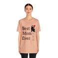 thumbnail image 4 of Best Mom Ever T Shirt Unisex Tee Cat Lover Mother's Day, 4 of 12