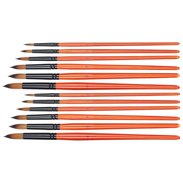 Pinceles para pintar, pinceles para manualidades, pinceles para acuarela, juego de pinceles para pintar, para acuarela, artista, pintura al óleo,Pincel para pintar, pincel para pintar con acuarela, pi Higoodz Arte y Manualidades