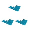 thumbnail image 3 of kurtrusly 1/2/3 Polyester Chenille Rug Carpet With Soft Texture Good Stepping Feeling And Strong Grip Prompt Lake Blue 50*80+50*50 3PCS, 3 of 6