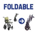 thumbnail image 5 of Culver Mobility -KANO- (only 35lbs) Foldable Electric Wheelchair, Travel Size, User-Friendly - Green, 5 of 9