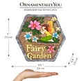 thumbnail image 3 of Fairy Kisses and Flowers Garden Stepping Stone, 9.5" Outdoor Decoration Statue, 3 of 7