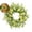 Green1, variant on 12.6 Inch Spring Wreath for Front Door Summer Wreath with Sunflower Wildflowers for Indoors Outdoor Home Decorations