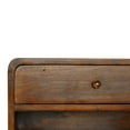thumbnail image 4 of Miekor Furniture Chestnut Curve Floating Bedside 81864, 4 of 10