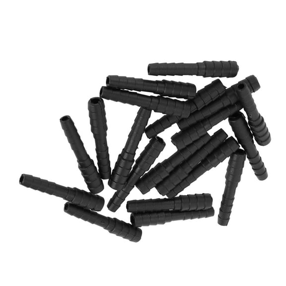Unique Bargains Vacuum Tubing Connector 1/4"x 3/16" Hose Reducer Connector for Car Nylon 20pcs
