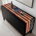 thumbnail image 5 of Vintage American Flag Table Runner 90 Inches Long, Retro US Flag White Red Blue Kitchen Coffee Dining Table Decoration for Home Party Birthday Wedding Home Decor 13x90 Inches, 5 of 8