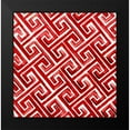 thumbnail image 2 of Watts, Eva 15x15 Black Modern Framed Museum Art Print Titled - Chinese Chain Red Version, 2 of 5