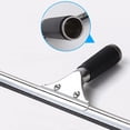 thumbnail image 5 of Stainless Steel Glass Wiper - Streak-Free Squeegee, Professional Window Cleaning Tool, Rust-Proof Scraper Blade for Large Surfaces, Ergonomic Handle, Replaceable Rubber Wiper, 5 of 8