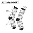 thumbnail image 3 of KLL German Shepherd Dog Print Cool Socks Men's Women's Crew Socks Funny Crazy Novelty Stockings, 3 of 7