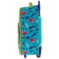 thumbnail image 3 of Stephen Joseph Kids' Luggage, Shark, One Size, 3 of 5