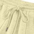 thumbnail image 6 of QQZ Flowy Wide Leg Cargo Joggers Pants For Women, Elastic Waist Drawstring Casual Track Pants, Daily Lounging Weekend Travel Outfits, 6 of 8