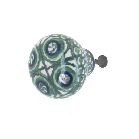 Polish Pottery Indigo Drawer Pull Walmart Com