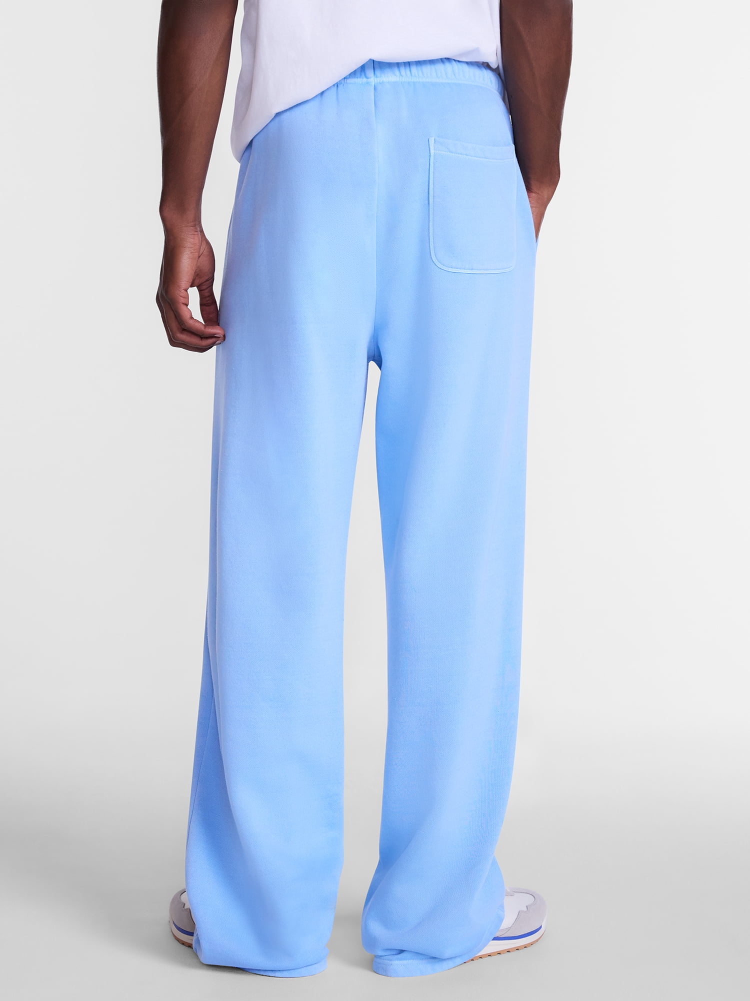 No Boundaries Fleece Open Hem Sweatpants, Men's XS-5XB
