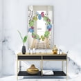 thumbnail image 4 of DESIGN ART Designart 'Cactus 1' Farmhouse Mirror - Printed Wall Mirror 27.6 in. wide x 39.4 in. high, 4 of 5
