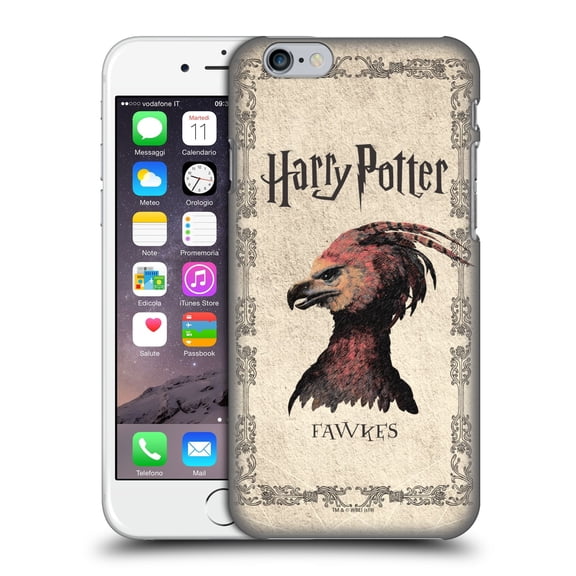 Head Case Designs Officially Licensed Harry Potter Chamber Of Secrets II Fawkes Phoenix Creature Hard Back Case Compatible with Apple iPhone 6 / iPhone 6s