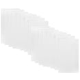 thumbnail image 4 of KAKOWELY 100 Pcs Sac de Friture pour Aliments Sac en Papier Résistant à l'Huile Conteneur de Collation en Papier Support pour Hot-Dogs, 8.27x"X8.27 Pouces(LxW), 4 of 5