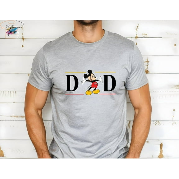 Mickey Mouse Disney Shirt, Mickey Mouse Dad Pocket Size Print Shirts, Magic Kingdom Shirt, Disney Men'S Shirts, Father Days Shirt, S-5XL Shirt