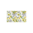 thumbnail image 2 of 2 Piece Modern Lemon Rug Kitchen Rug Set, Decor Kitchen Rugs, Absorbent Non-Slip Washable Floor Mats, Home Indoor Runner Rugs 17"x47"+17"x30", 2 of 7