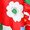 Red, White, Blue, Green, variant on OOOUM Toddler Baby Cotton Dresses Short Sleeve Floral Print T Shirt Dress Breathable Lightweight Summer Outfits Purple 2-3 Years
