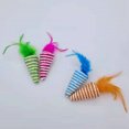thumbnail image 2 of Cat Sisal Toy Interactive Fake Feather Bite-proof Cat Scratcher Toy Kitten Toy, 2 of 10