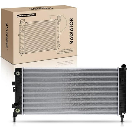 A-Premium Engine Coolant Radiator Assembly with Transmission Oil Cooler Compatible with Chevrolet Impala 06-11, Monte Carlo & Buick LaCrosse, Allure 05-08, Automatic Trans, Replace# CU2827, 10344419