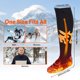 thumbnail image 5 of Calcetines Calcetines Térmicos Recargables para Hombres Mujeres Patrón de Llama 5V 5000mAh Funciona con Batería Clima Frío Lavables Calcetines Térmicos de Invierno Engrosados para Esquí de Invierno Mo, 5 of 7