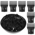 thumbnail image 1 of LNGOOR 1 Set Blower Dryer Comb Attachment Hair Dryer Nozzle Combs Universal Hair Diffuser Attachment, 1 of 6