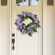 thumbnail image 2 of Corona de lavanda, coronas para todas las estaciones, suministros para fiestas, hermosa corona de decoración de otoño, coronas de verano para la pared, 2 of 7