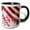 Black/White, variant on 3drose, Indiana, Carmel, Support Our Troops, American Flag - Us15 Bja0050 - Jaynes Gallery, 11oz Mug