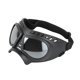 thumbnail image 2 of Gafas de sol para perros, ajustables, a prueba de polvo, protección contra el viento para conducir. Plata, 2 of 9