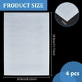 thumbnail image 2 of 4pcs EVA Resin Hot Melt Glue Strips for Bookbinding Clear 299x209x1mm, 2 of 5