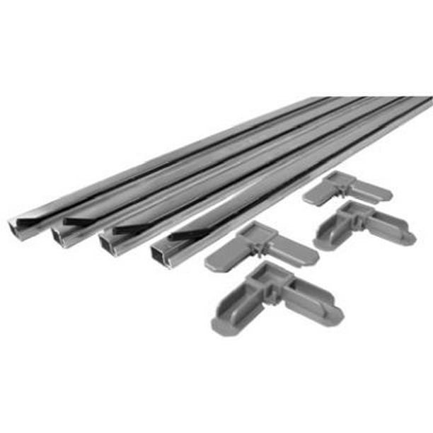 Slide Co Make to Fit Screen Kit Includes 7/16" x 3/4" Mill Finish