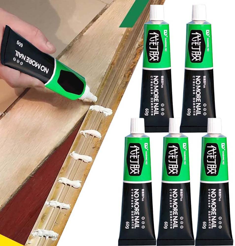 AllPurpose Glue, NailFree Glue Waterproof Adhesive Sealant, Withstand