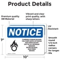 thumbnail image 2 of (2 Pack) Flammable Storage Building Fuel Sign, 2 of 7
