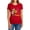 Red, variant on DC Gl Vs Sinestro Women's T Shirt, Red, X-Large
